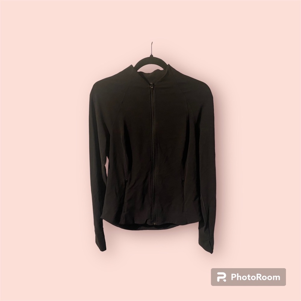 Athleta Black Full Zip Jacket